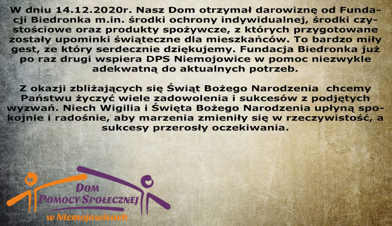 podziękowania