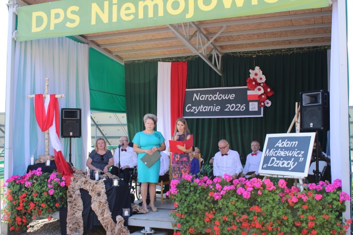 Narodowe Czytanie w&nbsp;Powiatowym Domu Pomocy Społecznej w&nbsp;Niemojowicach - edycja 2026